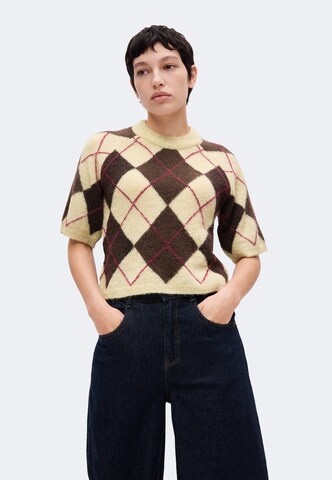 Pullover 'MSCHAdin' di MSCH COPENHAGEN in marrone