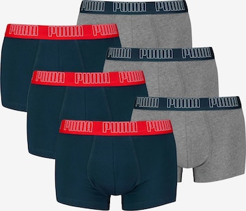 PUMA Boxerky – modrá: přední strana