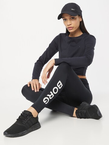 BJÖRN BORG Skinny Sportbroek in Zwart