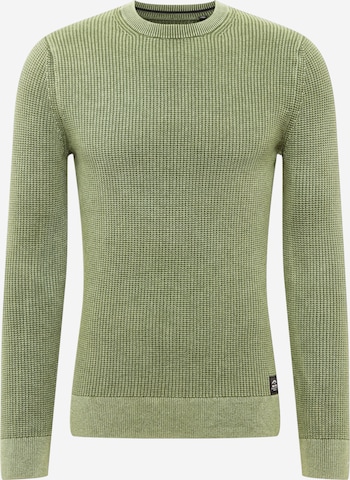 Pull-over Superdry en vert : devant