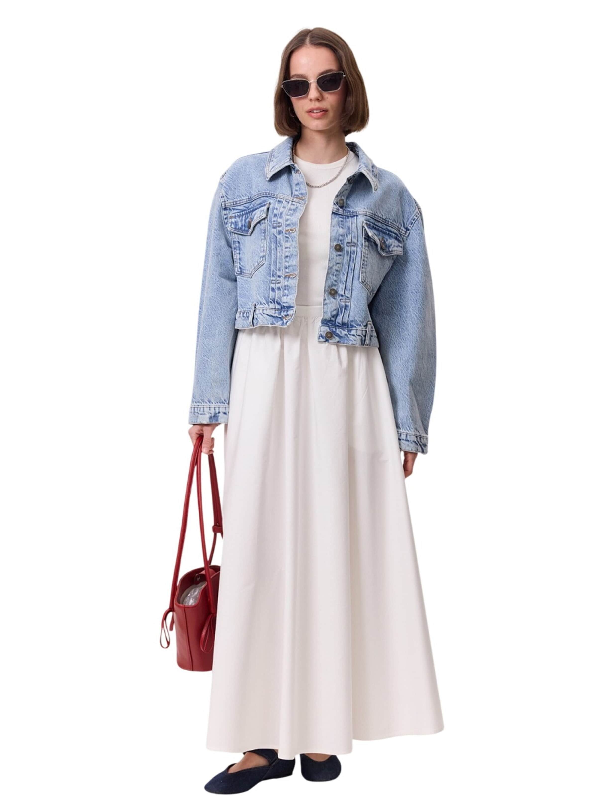 MANUKA Übergangsjacke‌‌‌‌‌‌‌‌ in S in hellblau, Produktansicht