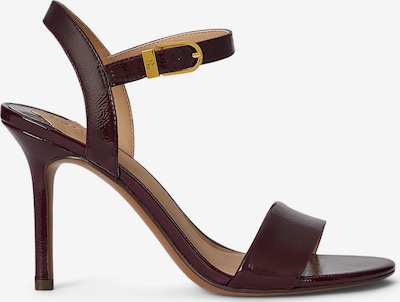 Lauren Ralph Lauren Siksniņsandales 'GWEN', krāsa - bordo, Preces skats
