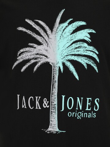 Jack & Jones Plus Shirt 'JORSPLIT' in Zwart