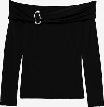 Pull&BearMajica - crna boja: prednji dio