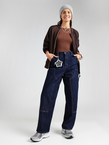 studioselect - Camisa body 'Lana' em castanho