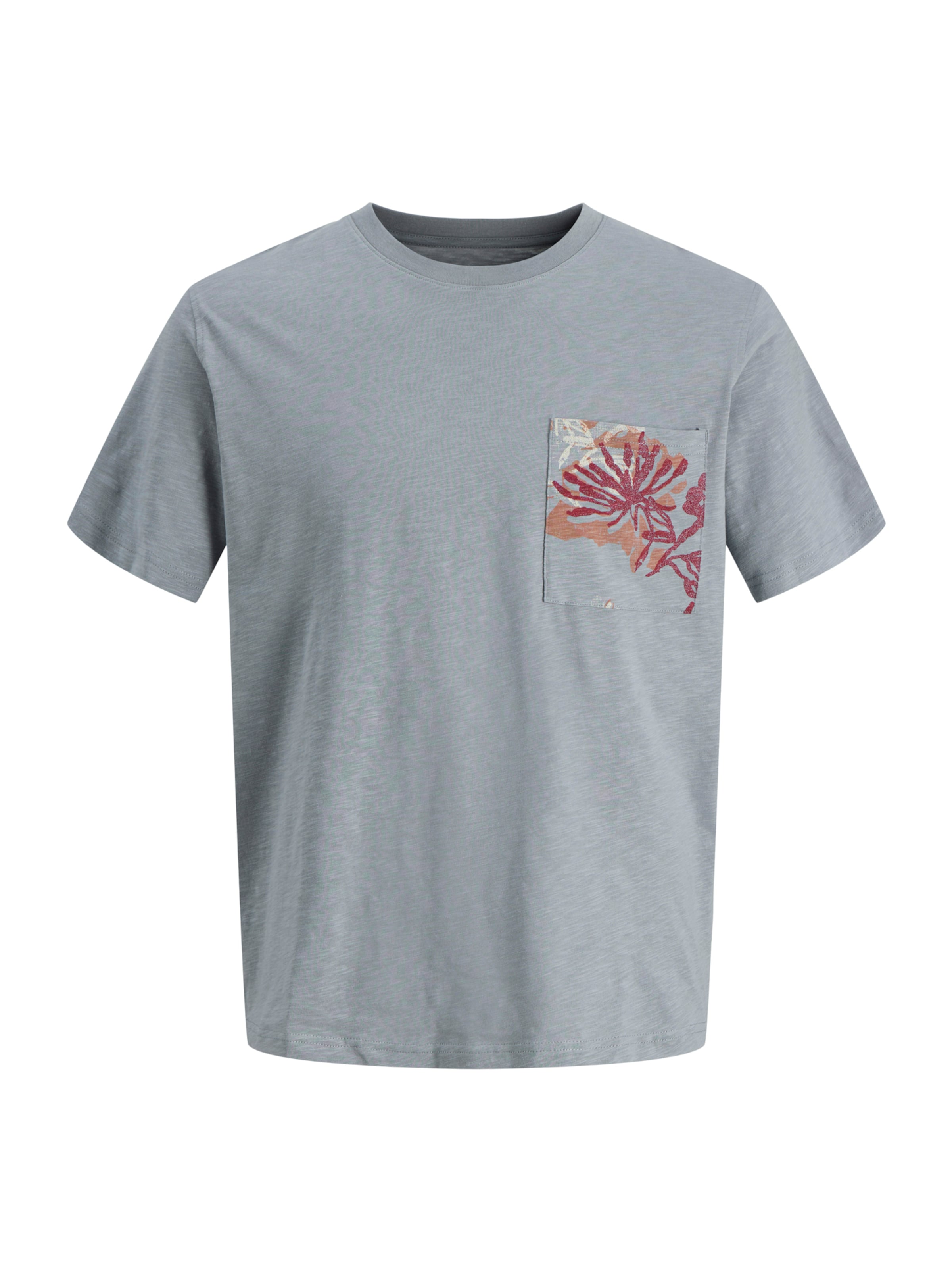 JACK & JONES Bluser & t-shirts 'JORMONTAUK' i blå: forside