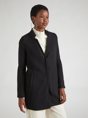 VERO MODA Between-Seasons Coat 'KATRINE' in Black: front