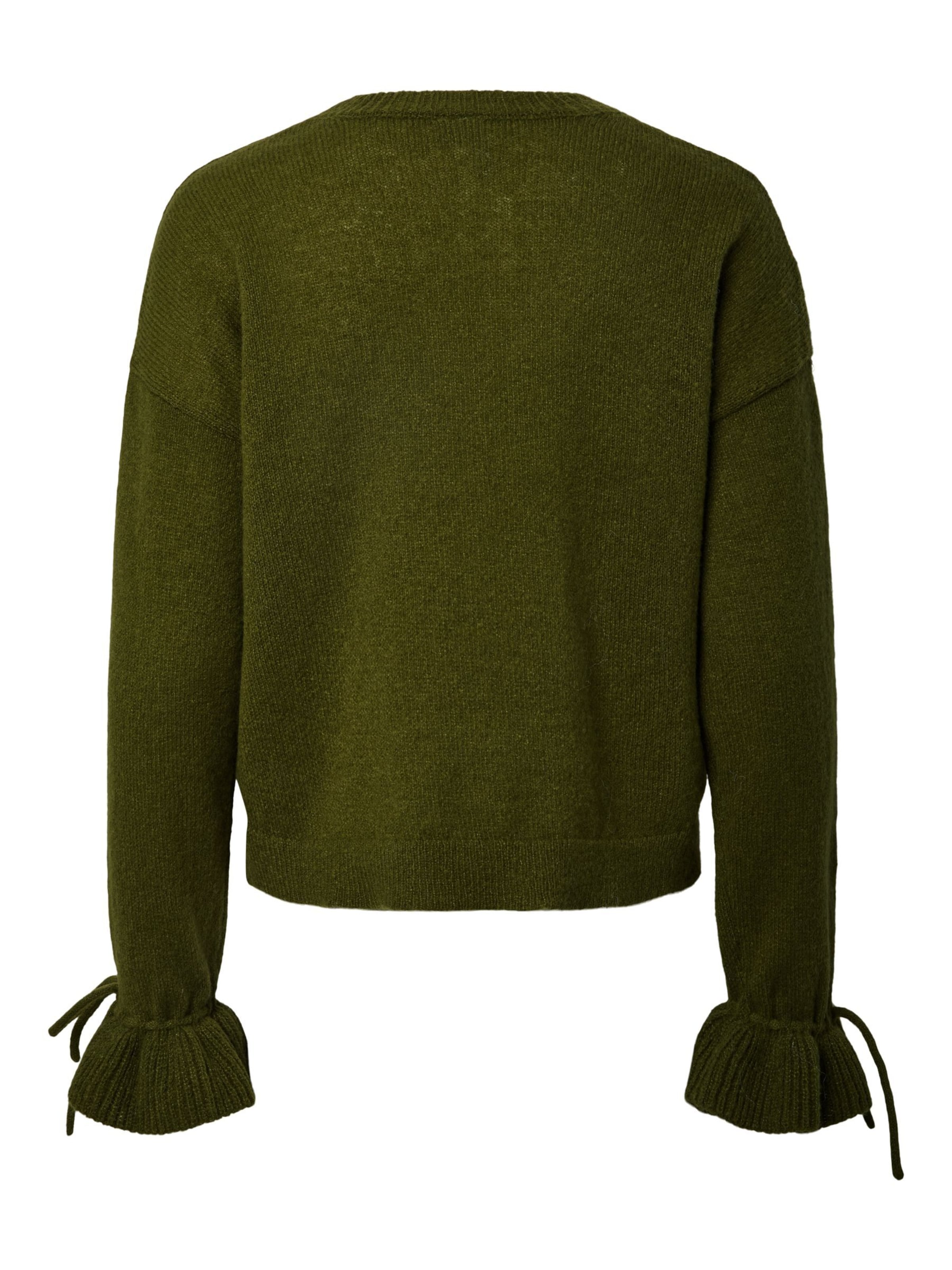 PIECES Sweater ' PCFie' in Green