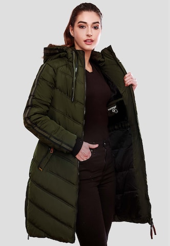 MARIKOO Płaszcz zimowy 'Armasa' w kolorze zielony