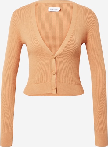 Calvin Klein Cardigan i orange: forside