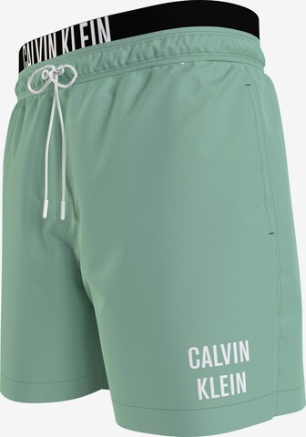 Calvin Klein Swimwear Badeshorts in Grün