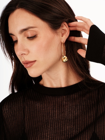 Breil Earrings in Gold: front