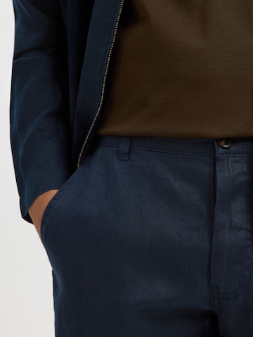 SELECTED Regular Broek '196 Straight' in Blauw