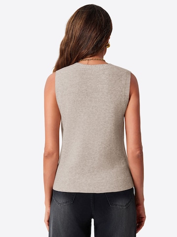 Imily Bela Πλεκτό γιλέκο σε μπεζ