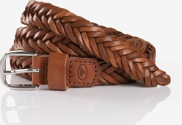 Ceinture ' All Styles ' TOM TAILOR en marron : devant