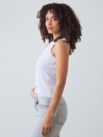 Honest Basics - Top en blanco