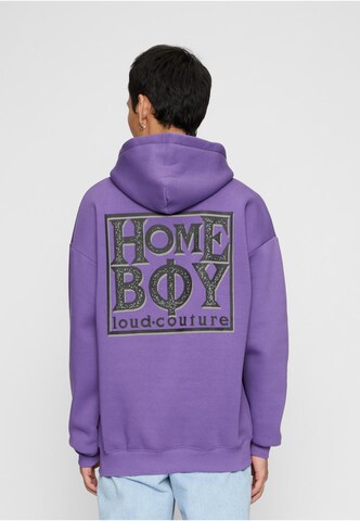 HOMEBOY Sweatshirt 'Old School ' in Purple: front