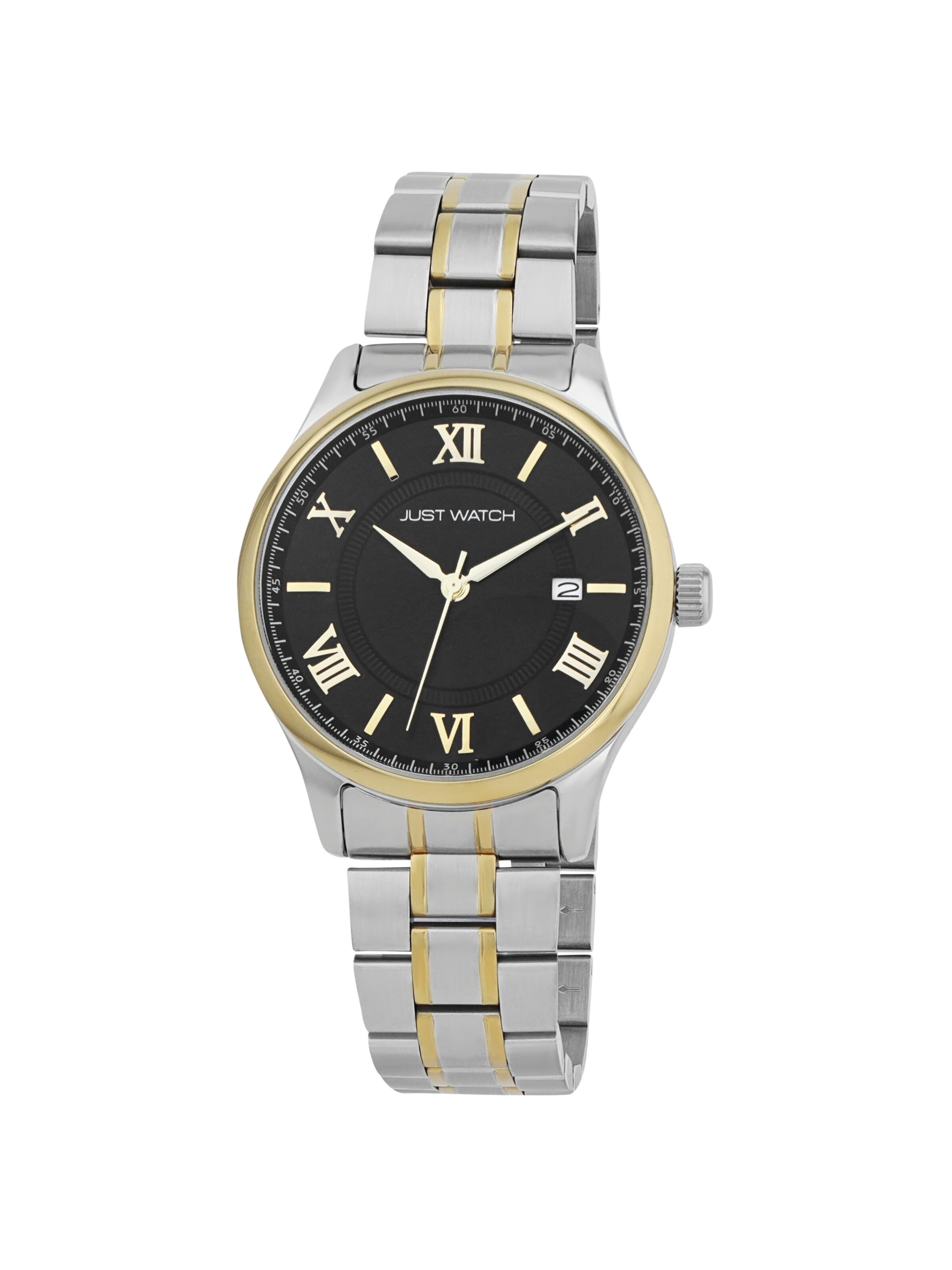 Just Watch Analog Watch 'Datumsanzeige' in Mixed colors