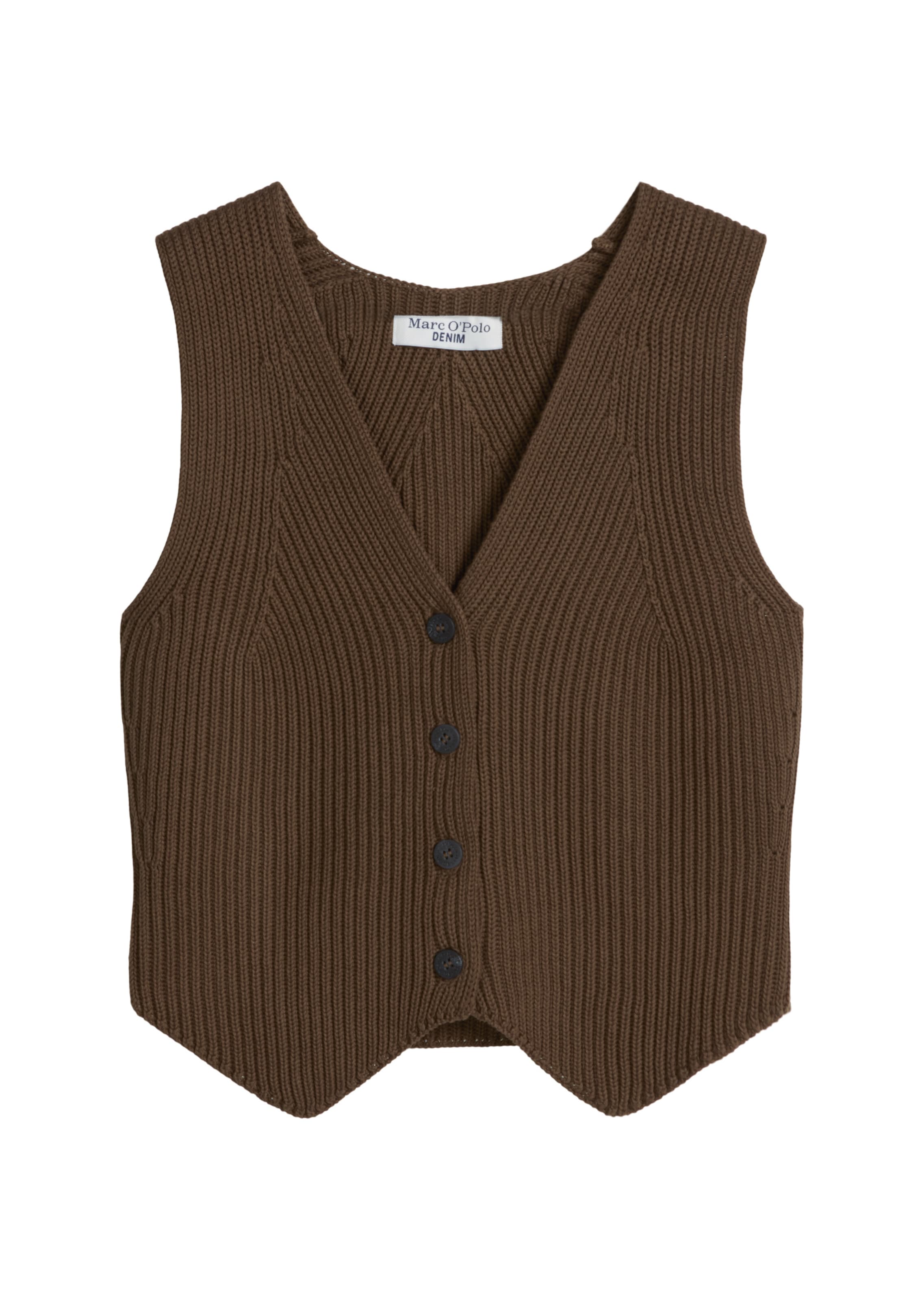 Marc O'Polo DENIM Vest in Brown: front