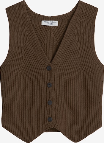 Cardigan Marc O'Polo DENIM en marron : devant