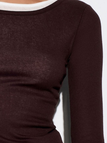 Dilvin Blouse in Bruin