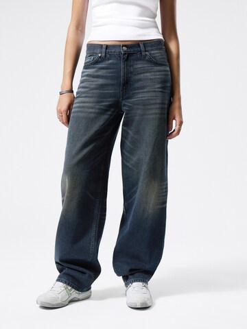 Loosefit Jean 'Rail' WEEKDAY en bleu : devant
