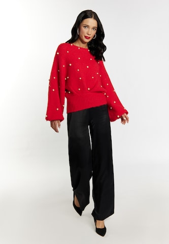 faina Sweater 'Dulcey' in Red