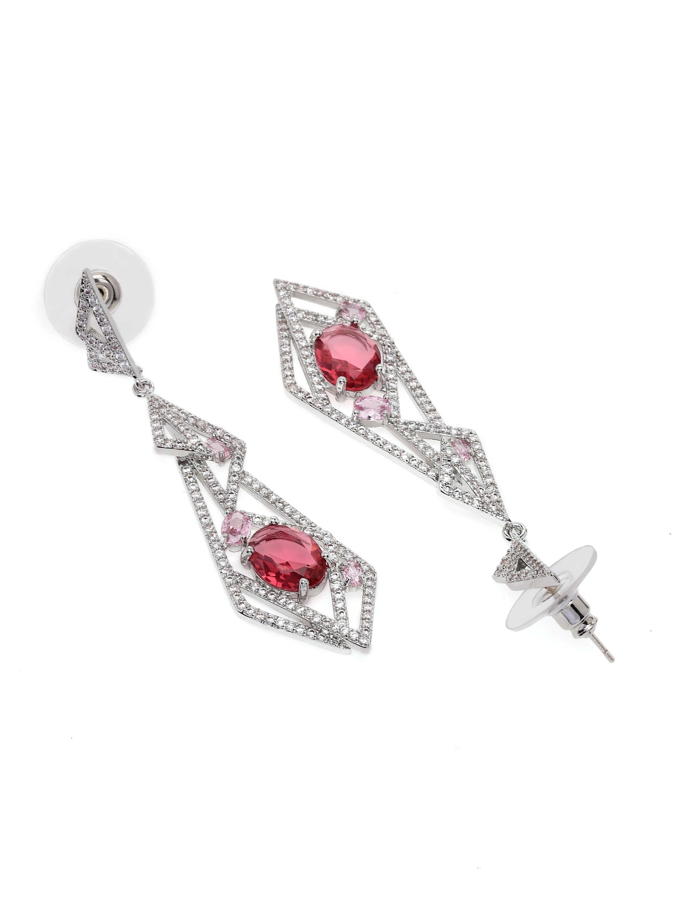 AVANT-GARDE PARIS Earrings 'Janaina' in Silver