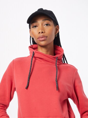 Lake View Sweatshirt 'Tabea' in Rot