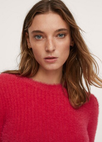 Pullover 'Olaf' di MANGO in rosso