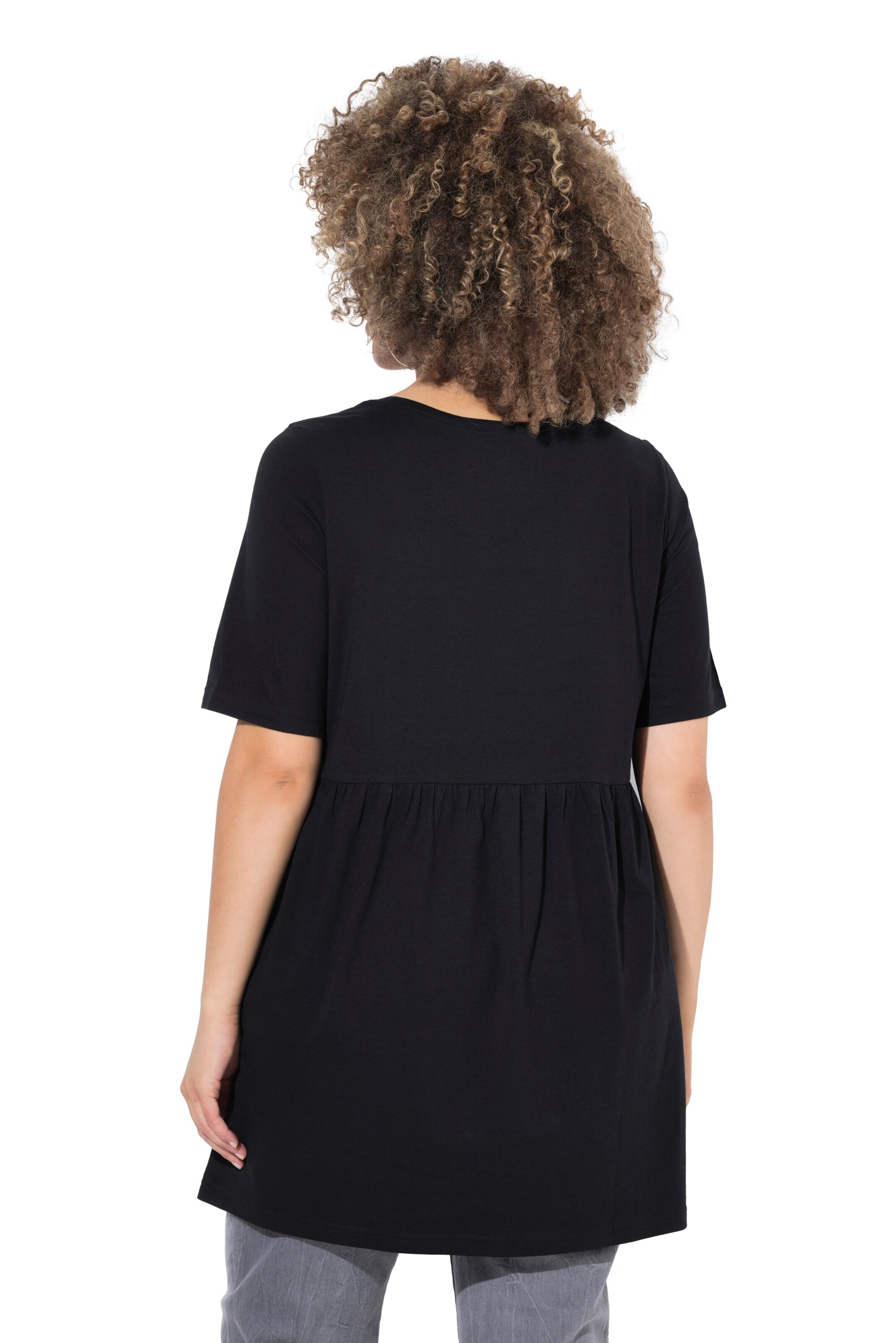 T-shirt Ulla Popken en noir