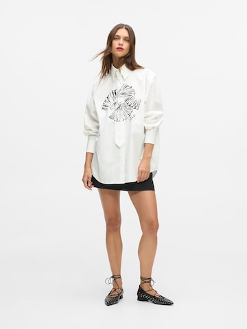 Camicia da donna di Karl Lagerfeld in bianco