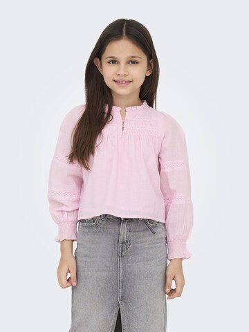 Chemisier ONLY GIRLS en rose : devant
