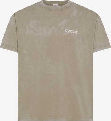 T-Shirt Cycle en beige : devant