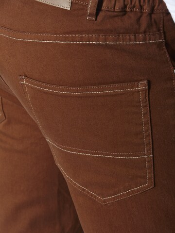 BABISTA Regular Trousers ' Elibesso ' in Brown