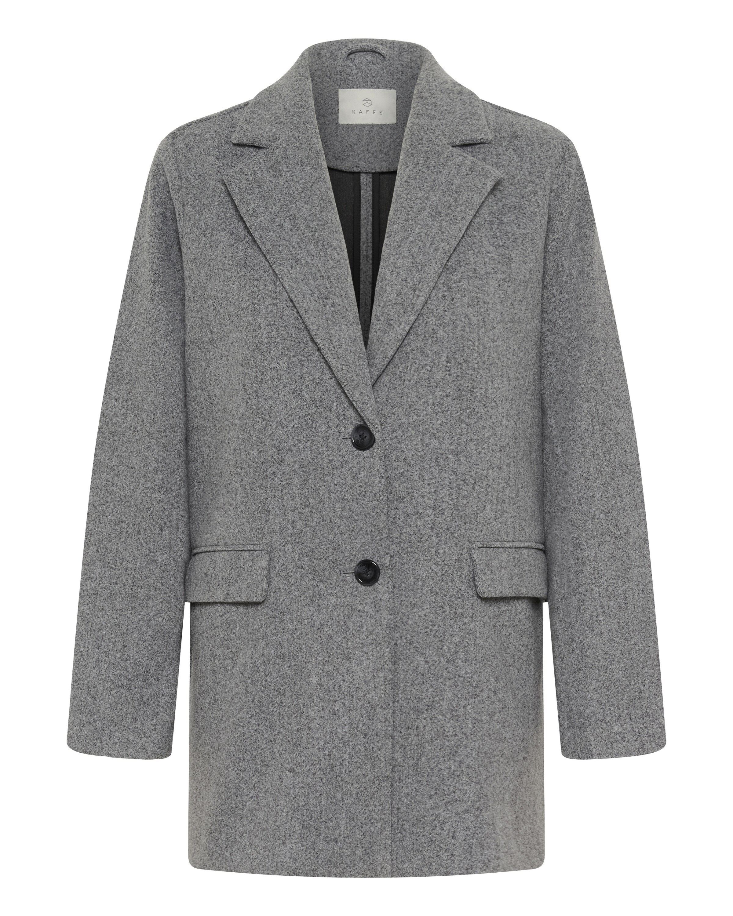 Manteau mi-saison 'Saturn' Kaffe en gris : devant