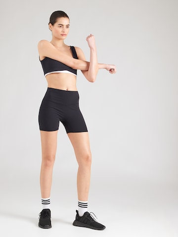 Abercrombie & Fitch Skinny Sportsbukser 'STUDIOFLEX' i sort