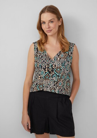 s.Oliver Blouse in Black: front