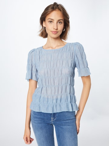 2NDDAY Blouse 'Ola' in Blue: front