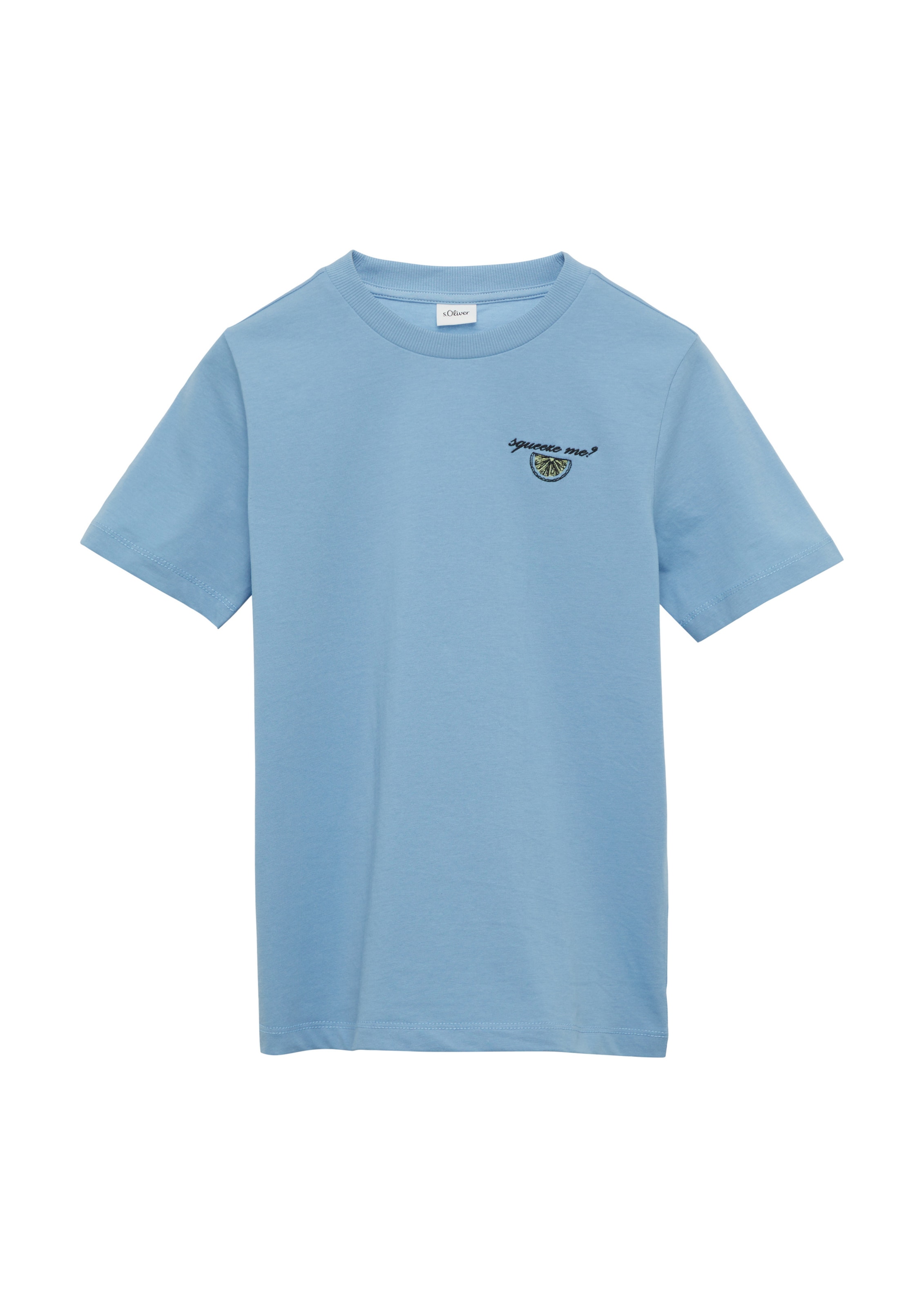 s.Oliver Shirt in Blauw: voorkant