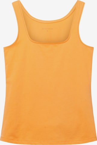 Haut TOM TAILOR en orange : devant