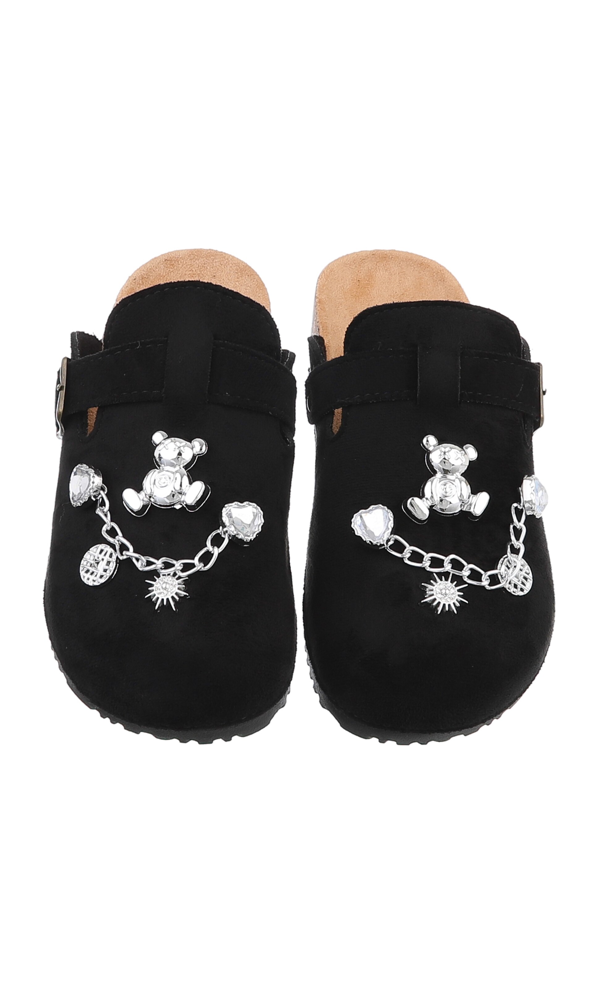 Ital-Design Pantolette in Schwarz