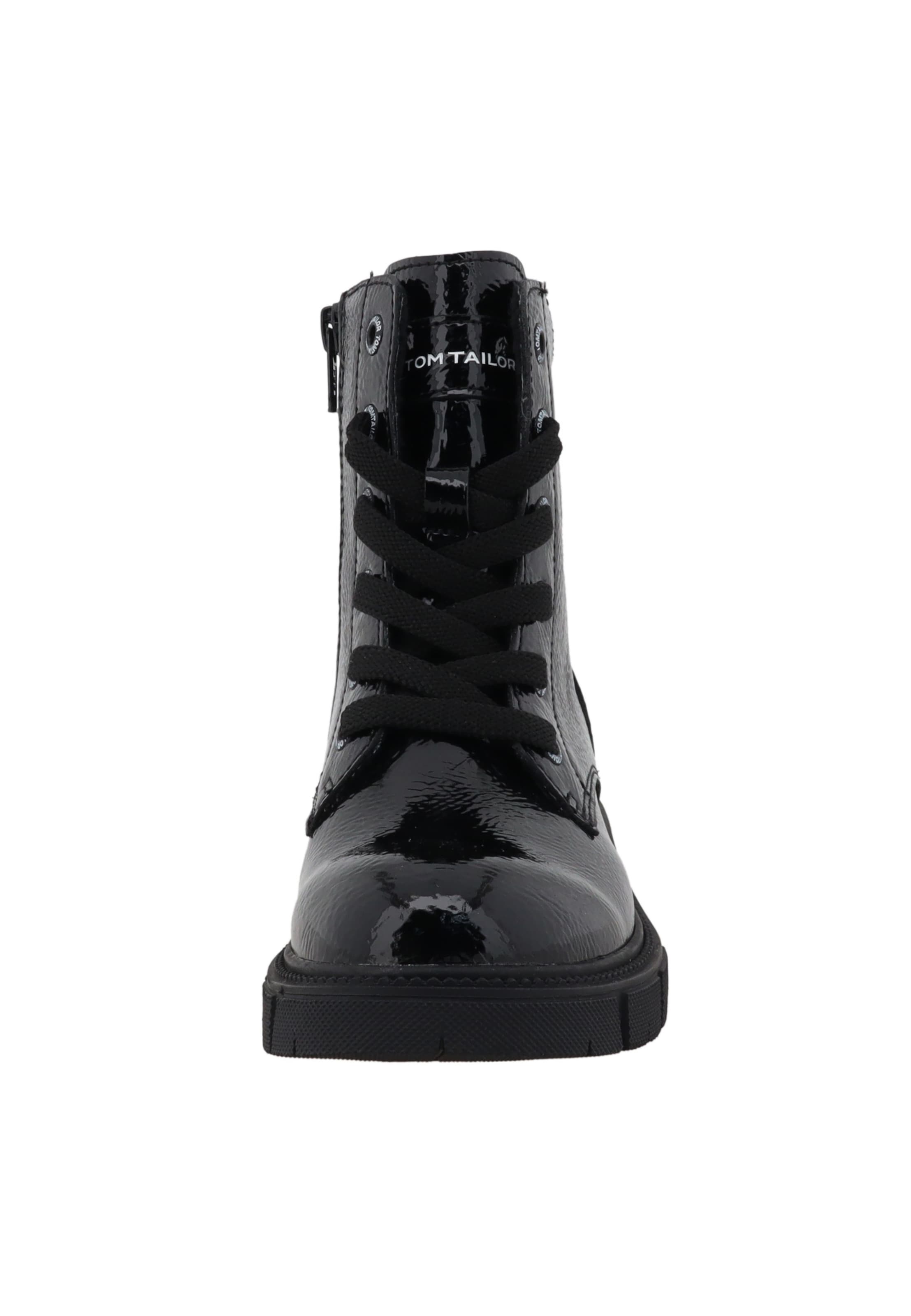 TOM TAILOR - Bota em preto