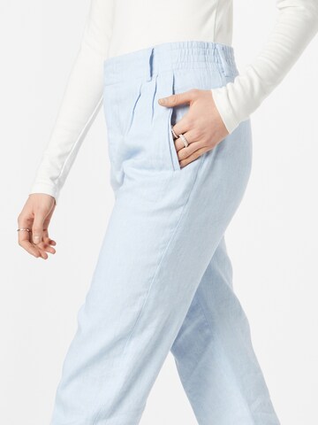 DRYKORN Regular Pleat-Front Pants 'DISPATCH' in Blue