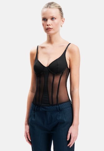 OW Collection Top in Schwarz