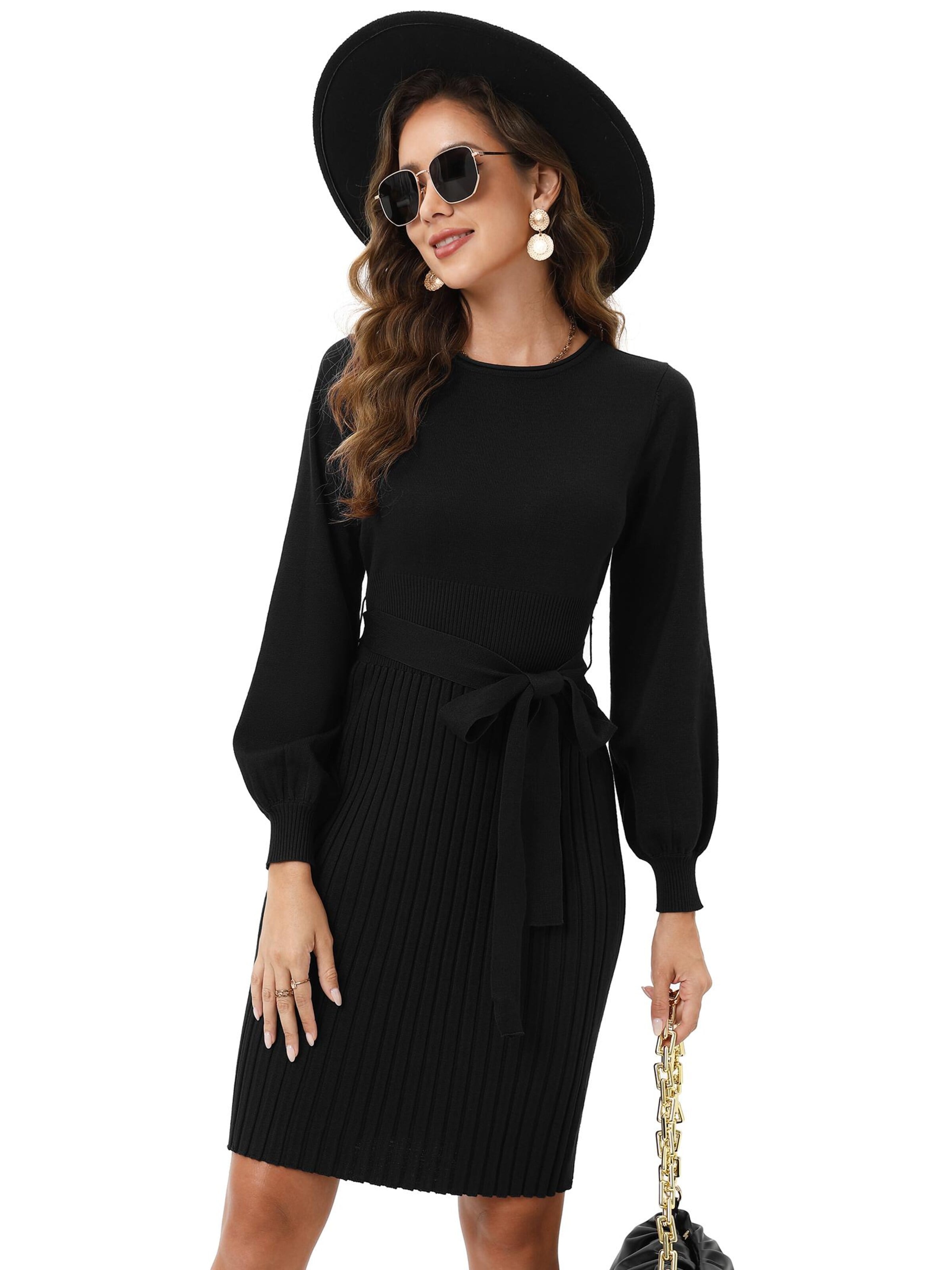 Yesfashion Dress in Black