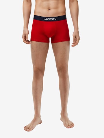 LACOSTE Boxer shorts in Red: front