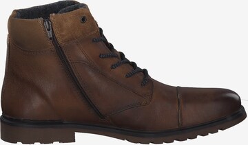 bugatti Lace-Up Boots 'Vittore' in Brown