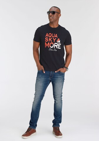 DELMAO T-Shirt in Blau