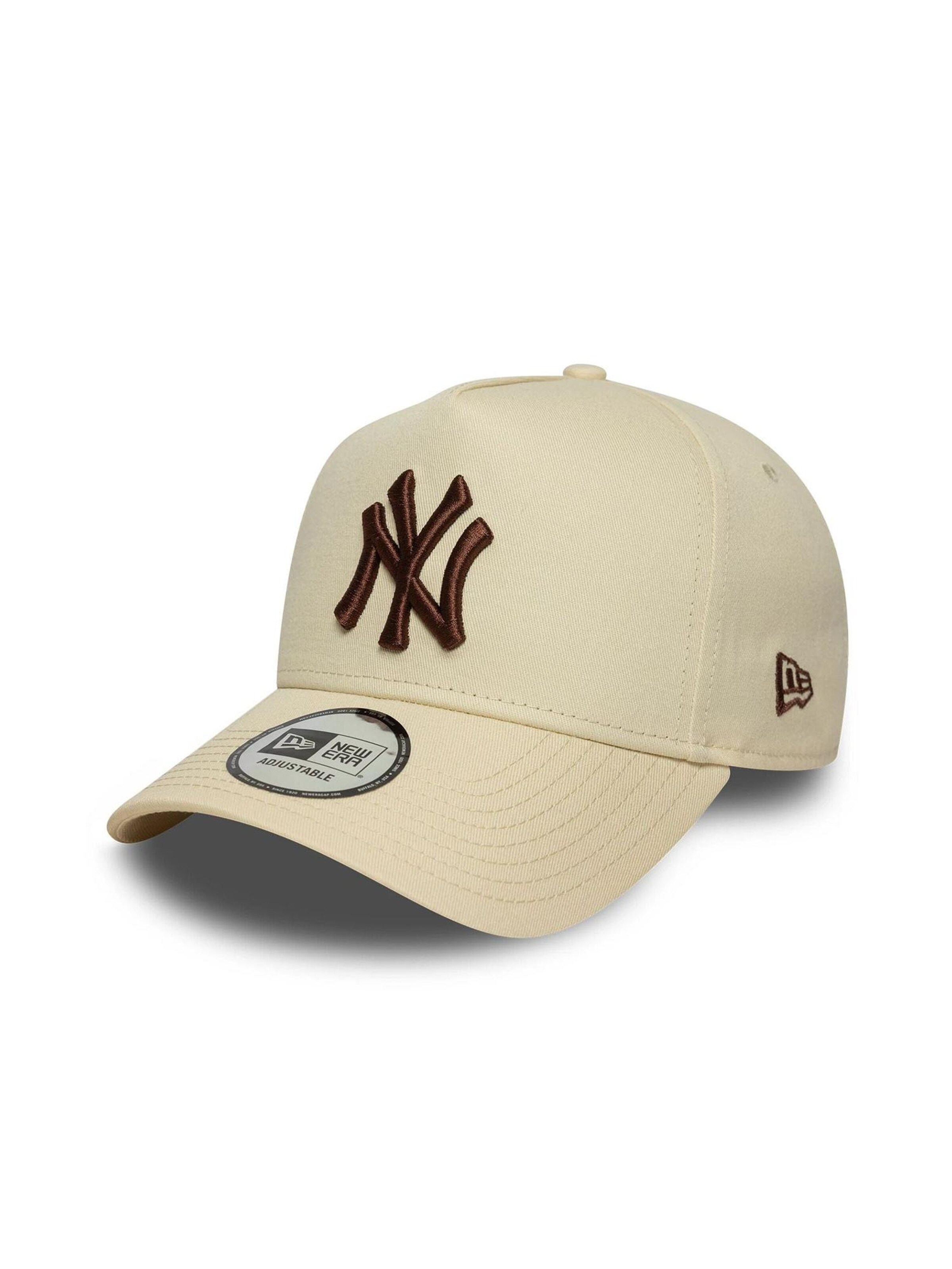 NEW ERA Τζόκεϊ '9FORTY New York Yankees MLB League Essential' σε μπεζ: μπροστά